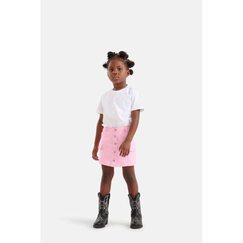 Shoeby rok roze Meisjes Stretchkatoen Effen 98 104