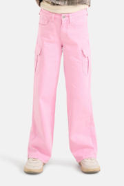 thumbnail: Shoeby regular fit cargobroek roze