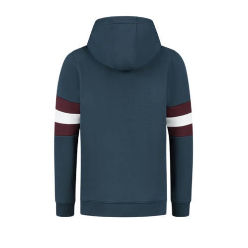 Ballin hoodie met logo donkerblauw wit rood Sweater Logo 140