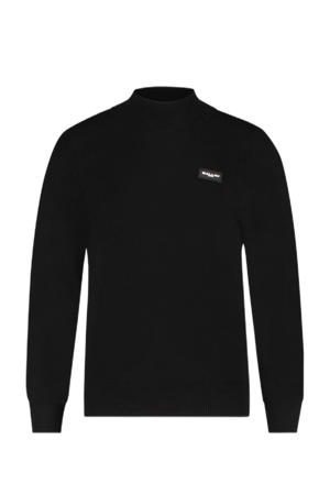 trui met logo zwart