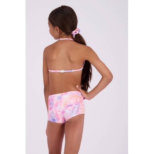 VINGINO triangel bikini Zabien met scrunchie lila roze Paars Meisjes Polyester 116