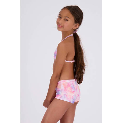 VINGINO triangel bikini Zabien met scrunchie lila roze Paars Meisjes Polyester 116