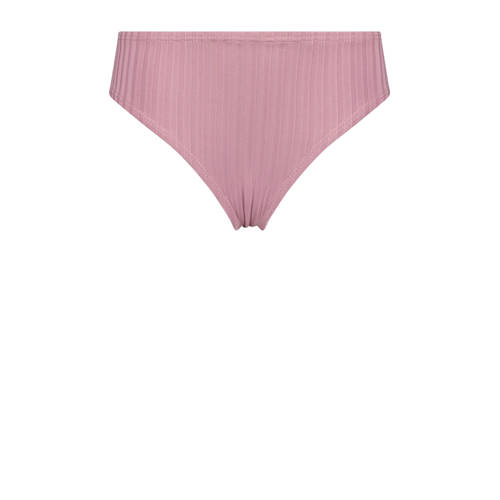 VINGINO triangel bikini Zolima met ribstructuur roze Meisjes Polyester 104