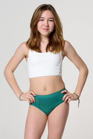 hipster menstruatieslip heavy groen