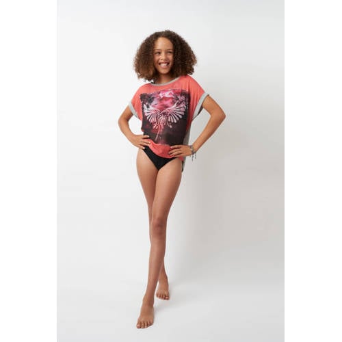 Moodies Undies menstruatieslip Medium zwart Meisjes Polyester Effen 152-158