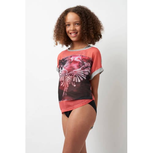 Moodies Undies menstruatieslip Medium zwart Meisjes Polyester Effen 152-158