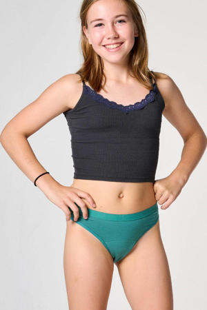 menstruatieslip medium groen