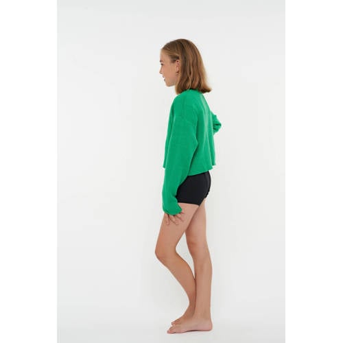 Moodies Undies boyshort menstruatieslip Medium Heavy zwart Meisjes Bamboe 164-170