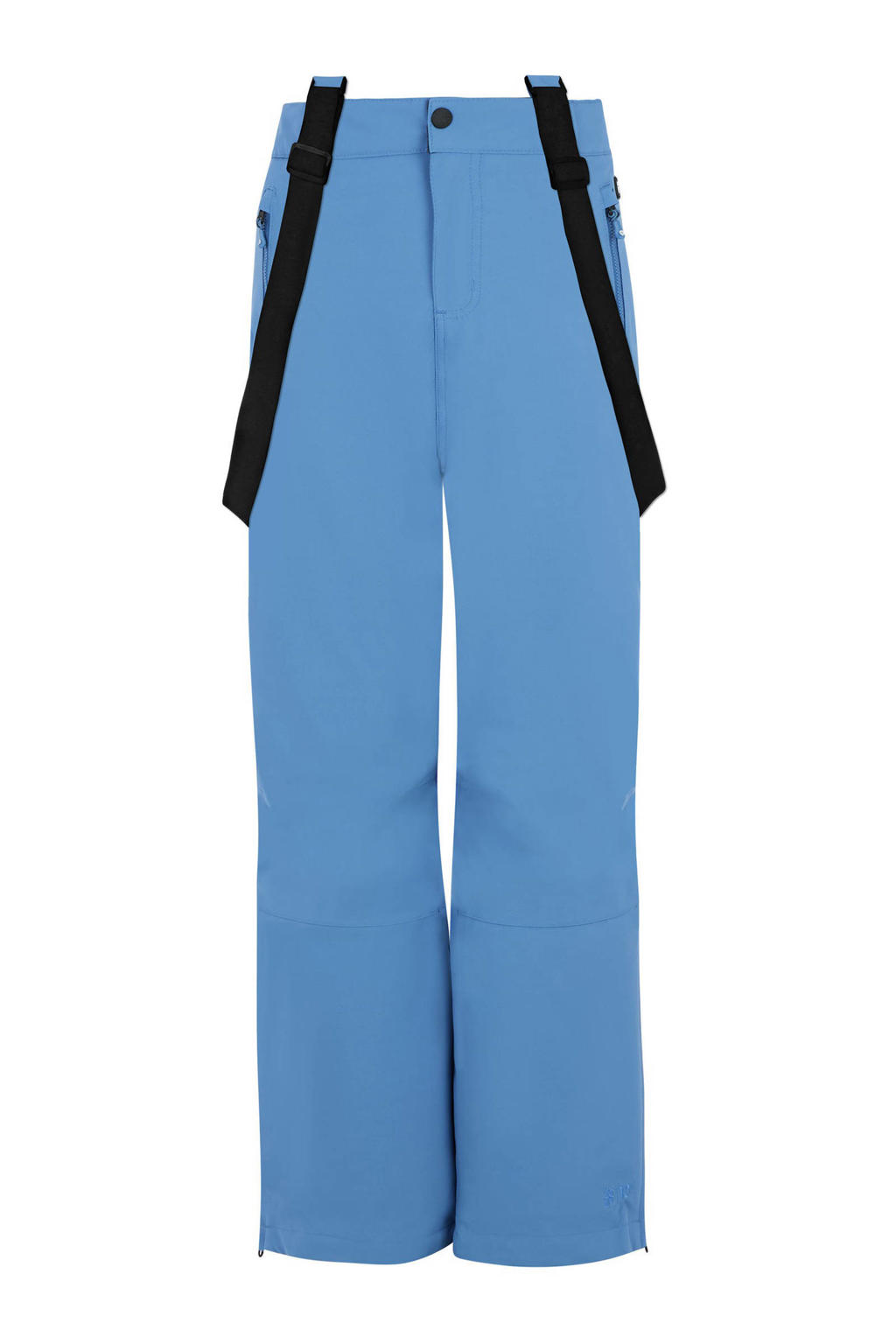 Blauwe jongens Protest skibroek SPIKET van polyester met rits- en drukknoopsluiting en effen