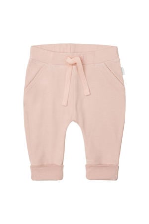 baby regular fit broek Naupl lichtroze