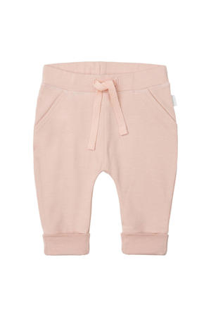 baby regular fit broek Naupl lichtroze