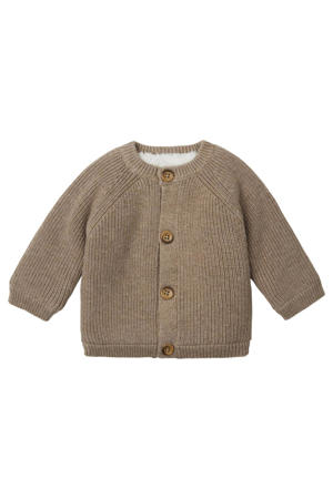 baby vest Nevers van katoen bruin