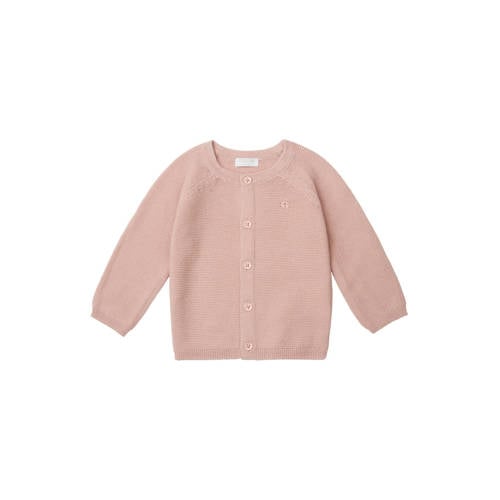 Noppies baby baby vest Naga van katoen lichtroze Effen