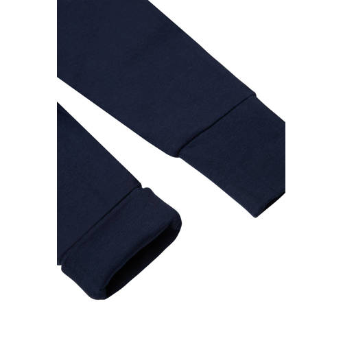 Noppies baby regular fit broek Naupl donkerblauw Jongens Stretchkatoen 44
