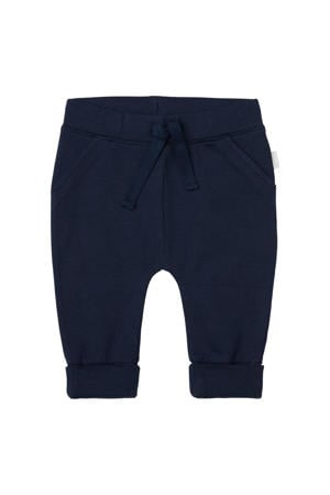 baby regular fit broek Naupl donkerblauw