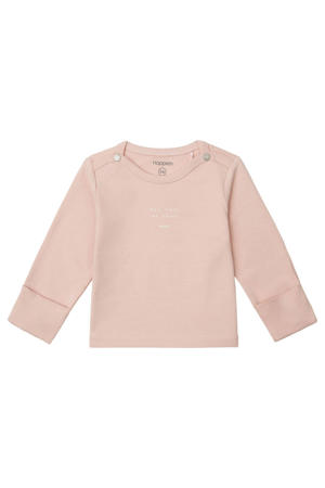 baby longsleeve Neisse met katoen lichtroze