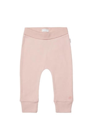 baby regular fit broek Naura met katoen lichtroze