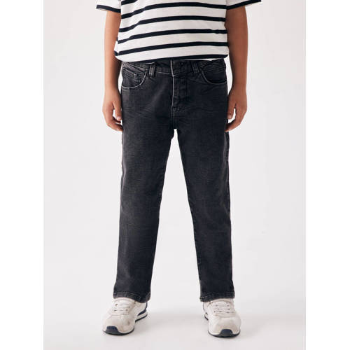 LTB slim fit jeans RAFIEL B black olive Zwart Jongens Denim Effen 158