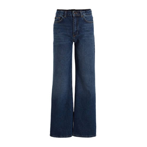 LTB wide leg jeans OLIANA G iriel safe wash Blauw Meisjes Denim Effen - 104