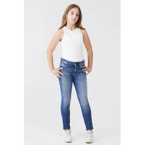 LTB straight fit jeans DEONNE G arava undamaged wash Blauw Meisjes Denim 104