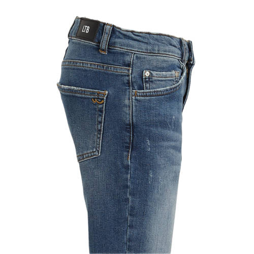 LTB slim fit jeans FREY B aino wash Blauw Jongens Denim Effen 104