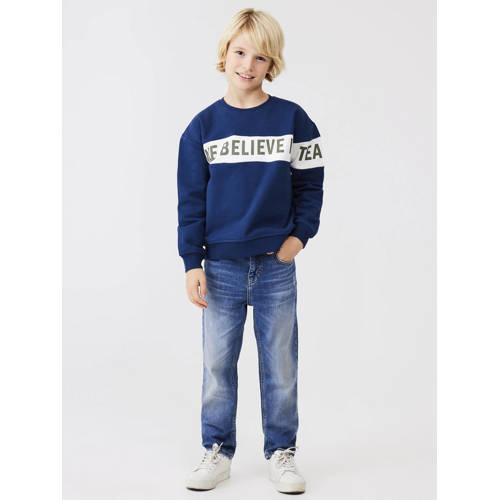 LTB slim fit jeans FREY B aino wash Blauw Jongens Denim Effen 104