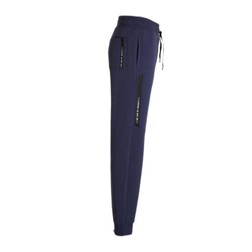 Me & My Monkey joggingbroek Pierre donkerblauw Jongens Sweat Effen 98 104