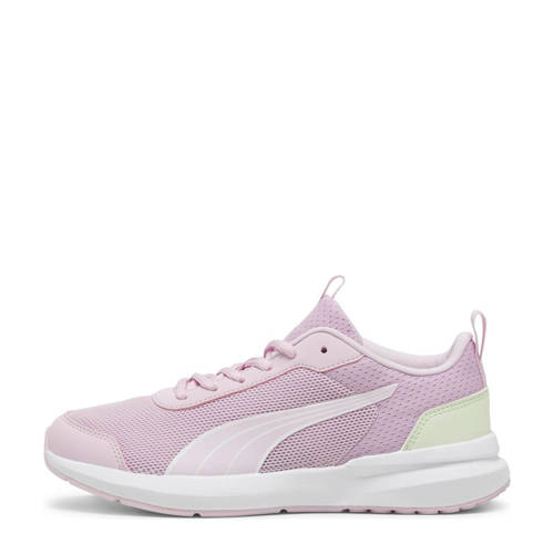 Puma Kruz Profoam sneakers roze/lichtgroen Jongens/Meisjes Mesh Meerkleurig