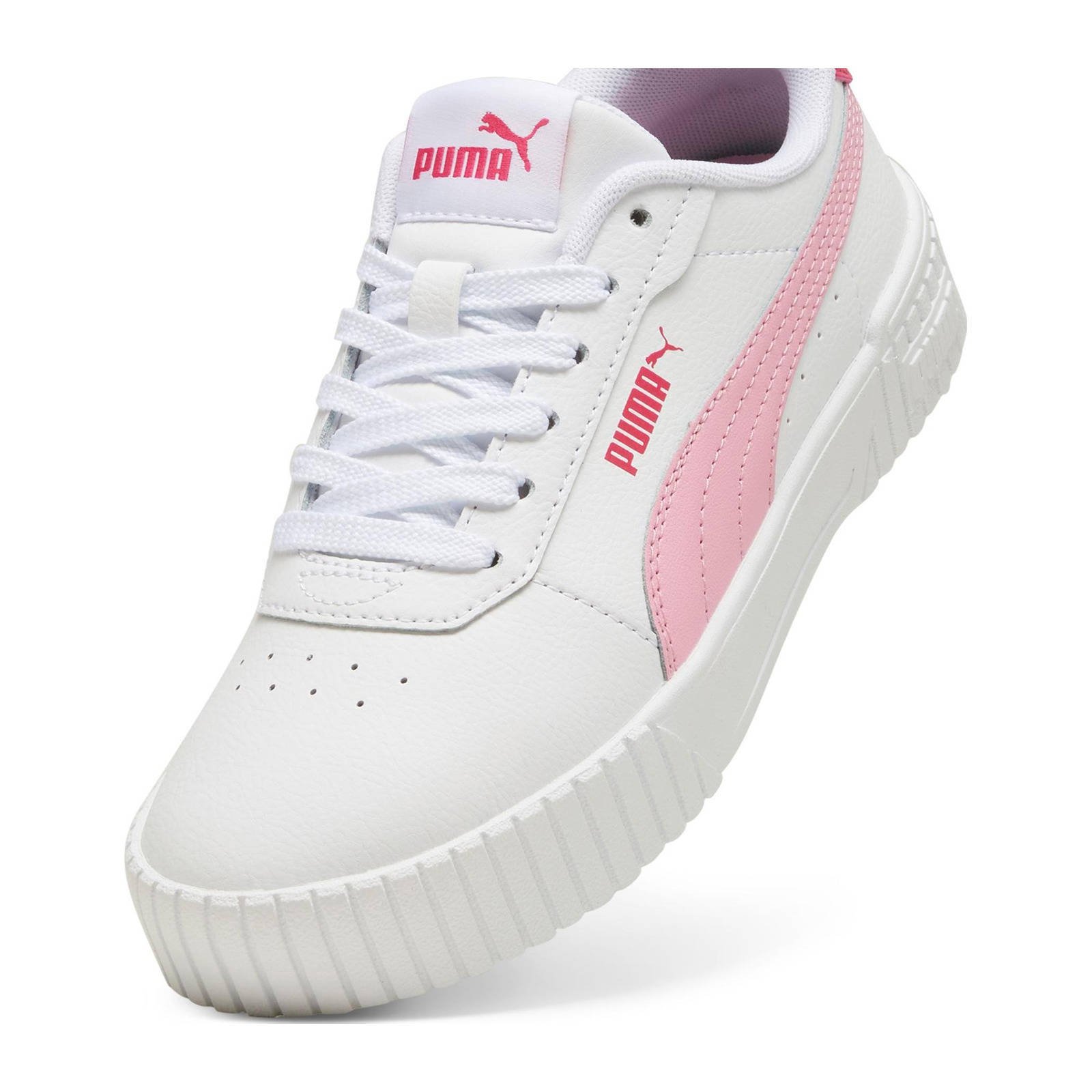 Puma carina sneakers clearance wit/roze