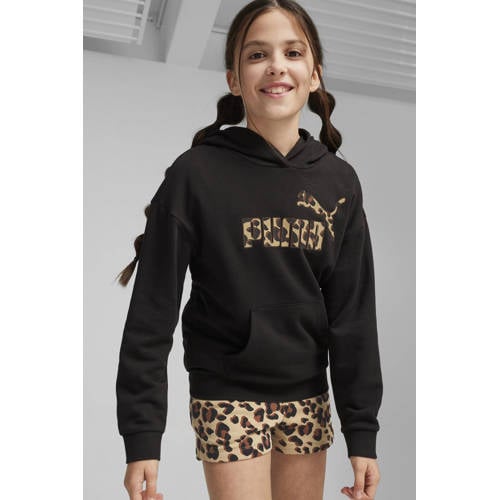 Puma hoodie zwart Trui Jongens Katoen Capuchon Logo