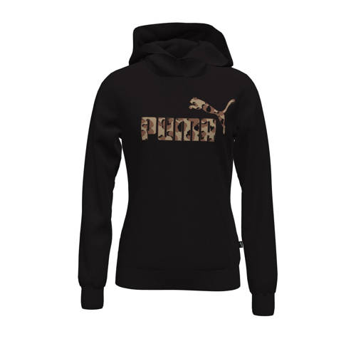 Puma hoodie zwart Trui Jongens Katoen Capuchon Logo 