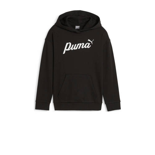 Puma hoodie zwart Trui Jongens Katoen Capuchon Printopdruk