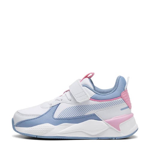 Puma RS-X Dreamy sneakers wit/lichtblauw/roze Jongens/Meisjes Mesh Meerkleurig