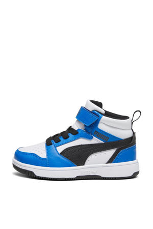 Rebound V6 Mid sneakers wit/zwart/blauw