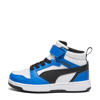 Wit/zwart/blauw