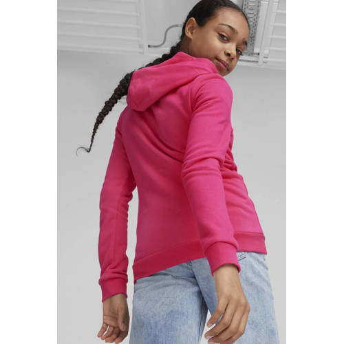 Puma hoodie roze Trui Jongens Katoen Capuchon Printopdruk 116