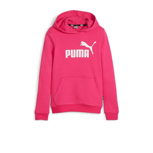 Puma hoodie roze Trui Jongens Katoen Capuchon Printopdruk