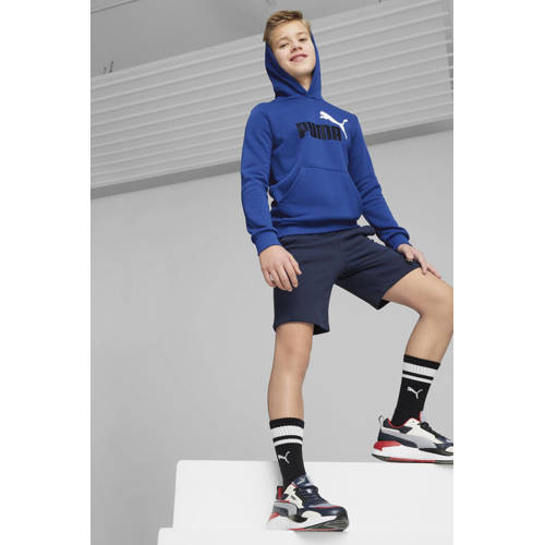 Puma hoodie blauw Sweater Jongens Katoen Capuchon Logo 140