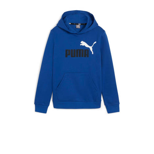 Puma hoodie blauw Sweater Jongens Katoen Capuchon Logo