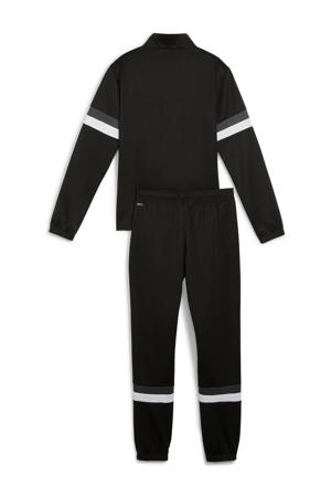 Junior  trainingspak zwart/wit