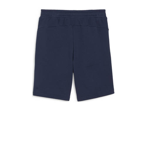 Puma sweatshort donkerblauw Korte broek Jongens Meisjes Katoen Logo 110