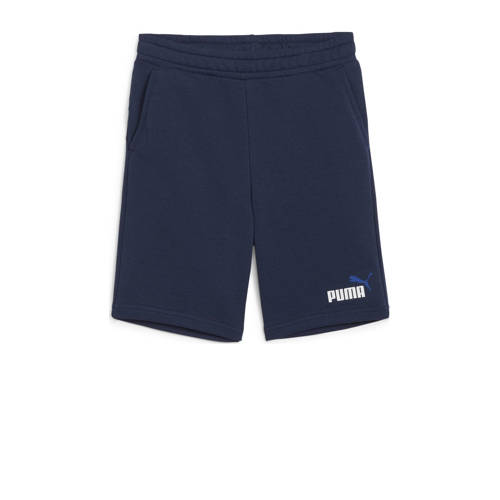 Puma sweatshort donkerblauw Korte broek Jongens/Meisjes Katoen Logo - 110