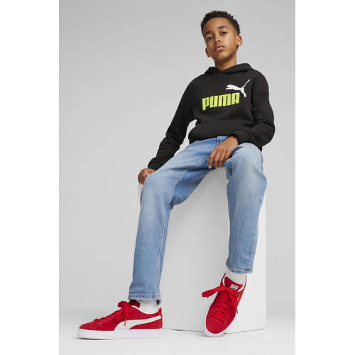 Puma hoodie zwart Trui Jongens Katoen Capuchon Logo 110