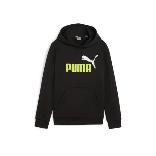 Puma hoodie zwart Sweater Jongens Katoen Capuchon Logo