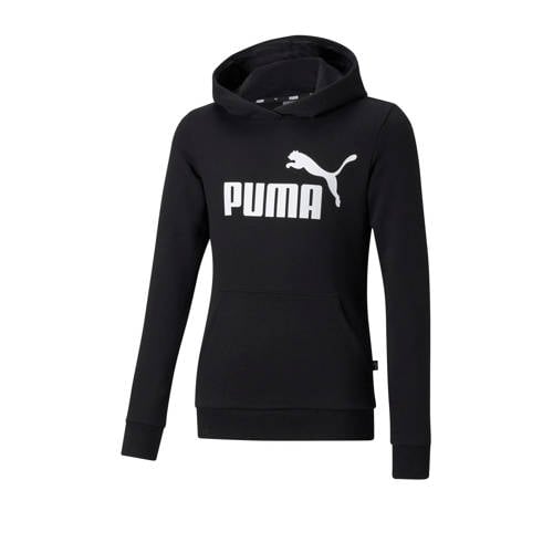 Puma hoodie zwart Trui Jongens/Meisjes Katoen Capuchon Printopdruk