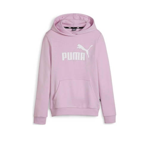 Puma hoodie lila Trui Paars Jongens/Meisjes Katoen Capuchon Printopdruk