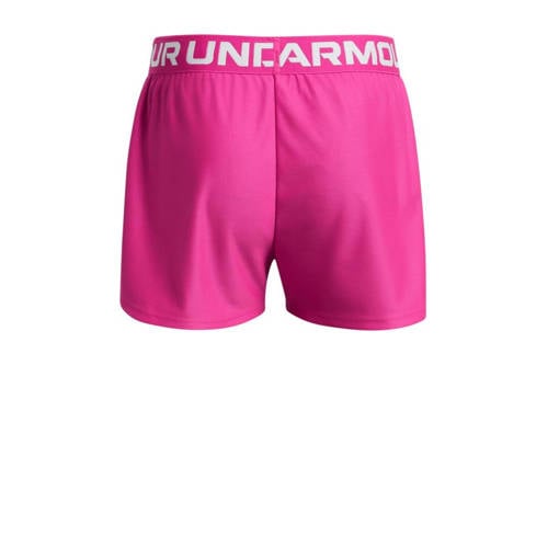 Under Armour sportshort roze Sportbroek Polyester Logo 176