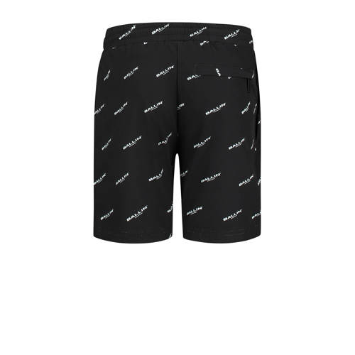 Ballin zwemshort zwart Jongens Polyester All over print 140