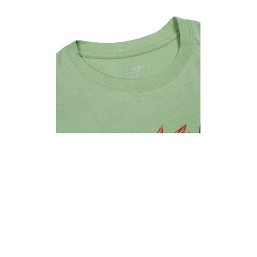 Icepeak outdoor T-shirt Leadore Jr lichtgroen Meisjes Katoen Ronde hals 116