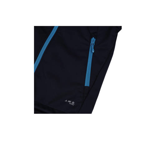 icepeak softshell jack Kline donkerblauw blauw Outdoor jas Jongens Polyester Capuchon 152